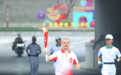 十四运会移动火炬手特写:我们每天都在向胜利奔跑