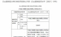 银行财眼 | 工商银行一分行一支行合计被罚65万元:严重违反审慎经营规则