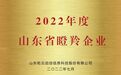 山东产权集团旗下乾云启创荣获2022年度山东省“瞪羚企业”认定