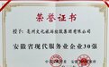 安徽新春第一会上亳州文旅集团被授予“安徽省现代服务业企业30强”称号