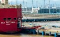 宁波舟山港最大批次外贸出口新能源汽车滚装出海