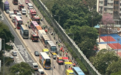 港媒:香港将军澳隧道观塘入口5车相撞,至少75人受伤