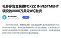 礼多多盲盒获FOXZZ INVESTMENT领投8000万美元A轮融资