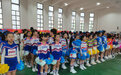 肥东县石塘学校参加县第三届中小学生啦啦操比赛