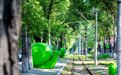 蜗牛巡展将在南关区南溪湿地公园展出——长春万象城携手艺术团队开启“巨型绿蜗牛”公共艺术巡展