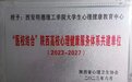 西安明德理工成为“医校结合”陕西高校心理健康服务体系共建单位