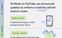 YouTube推出一系列AI工具:可提供视频创作建议、生成背景及多语言配音