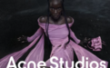 Anok Yai演绎Acne Studios2023秋冬系列广告大片