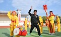 当600岁太平鼓遇见"10后" 兰州这个组合有啥不"遗"样