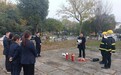 工行池州九华山景区支行开展防火演练活动