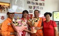 宝鸡市陈仓区虢镇街道城南社区新时代文明实践站开展七夕主题活动