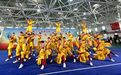 少林小龍武校武術表演 添彩首屆“平煤神馬杯”平頂山武旅大會開幕式