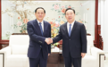 王浩会见老挝总理宋赛一行