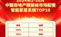 中国房地产精装房智能家居TOP10出炉:华为第一