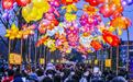 元宵节 25万人次到园博园赏花灯逛庙会