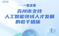 重磅！苏州发布AI人才9条
