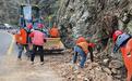 庐山北山公路5K+930处突发山体塌方 现已恢复通行
