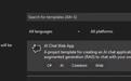 一键创建AI聊天机器人,微软“Microsoft.Extensions.AI”.NET库新增高度可自定义模版