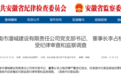 涉嫌严重违纪违法，淮南一国企董事长被查