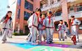 千城百县看中国|河北涞水:彩绘“地面”游戏 玩转快乐课间