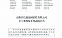 安徽省投资集团控股有限公司董事发生变动