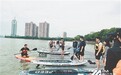槳板運動“圈粉”南昌年輕人 成為“City Walk”新選擇