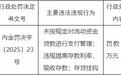 招商银行呼和浩特分行被罚100万 因存贷挂钩等3宗违规