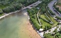 孟家水库游人戏水消暑 乐享清凉夏日