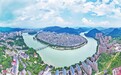 九江修水：藍天白云好風光（圖）