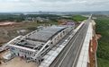 昌九高铁共青城东站建设有新变化!完成整体顶升施工