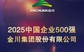 金川集团上榜中国企业500强 排名跃升19位