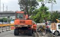 海口金牛路施工占道 项目方表示尽快处理
