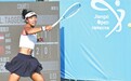 WTA2025江西(九江)网球公开赛 九江小将朱宸汀开赛次日亮相赛场