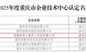浪潮云洲旗下国器智眸成功认定为2025年度重庆市企业技术中心