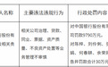 被罚9790万元!涉资产质量、不良资产处置等业务管理不审慎,中行回应:已基本完成整改