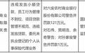 六安农商行被罚121万，涉违规发放小额贷款等