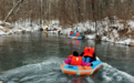 国际旅行商探秘梅河口都市雪村,体验露水河漂流