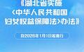 《湖北省实施<中华人民共和国妇女权益保障法>办法》1月1日起施行
