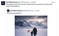 白宫发了一张图,新华社回了个动画