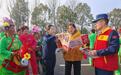 漯河舞阳:民俗展演搭台 消防知识“唱戏”
