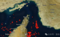 170艘集装箱船因霍尔木兹海峡关闭被困,航行图红点密密麻麻