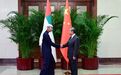 王毅同阿联酋总统中国事务特使哈勒敦会谈