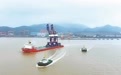 2台600多吨“巨无霸”起重机家门口出海 象山口岸首次实现大型装备直航出口