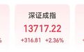 A股三大指数集体大幅高开,创业板指涨超3%