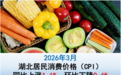 3月份湖北CPI同比上涨1.1% PPI同比上涨1.8%