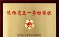 中建八局西北公司第一分公司荣获2026年陕西省五一劳动奖状