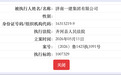 济南一建密集新增多条被执行人信息
