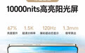 荣耀X80 Pro Max首发万级高亮屏:峰值亮度突破10000nits