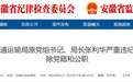 安徽反腐快讯:2人被开除党籍,6人主动投案!