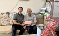 西乡街道退役军人服务站开展“八一”走访慰问抗美援朝老战士活动